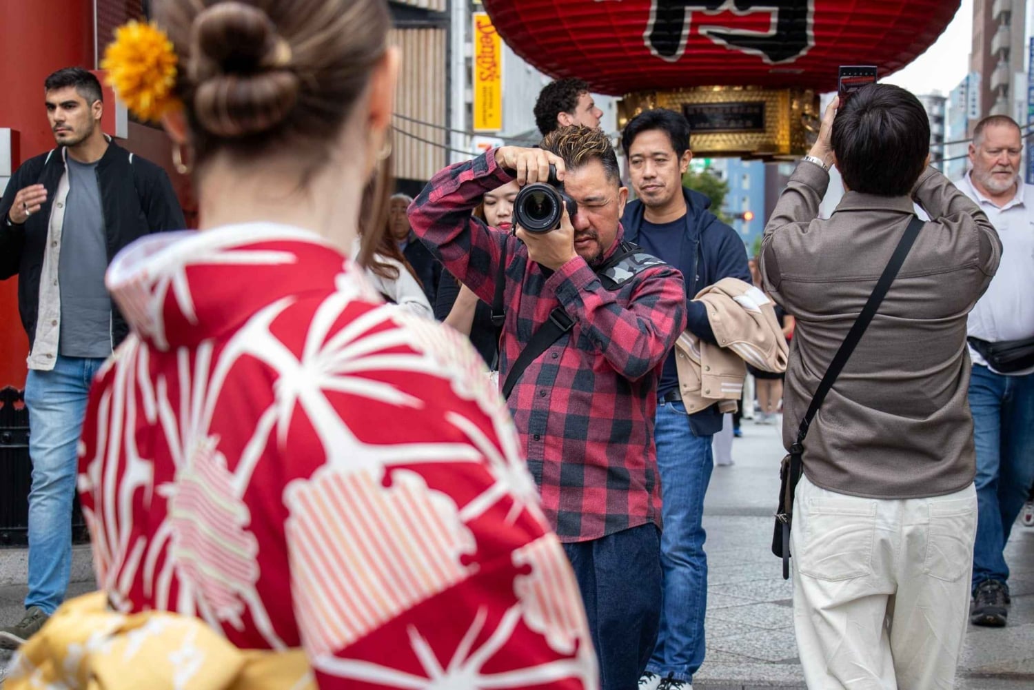 Asakusa Kimono fotograferingstur