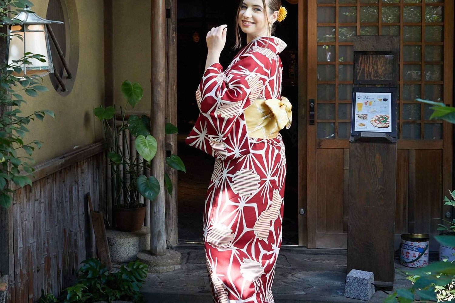 Asakusa Kimono fotograferingstur