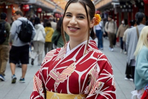 Asakusa Kimono fotograferingstur