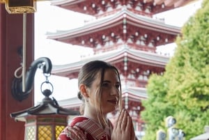 Asakusa Kimono fotograferingstur