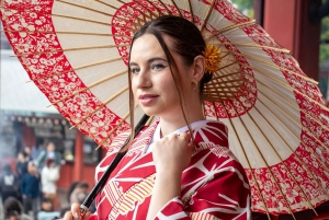 Asakusa Kimono fotograferingstur