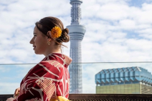Asakusa Kimono fotograferingstur