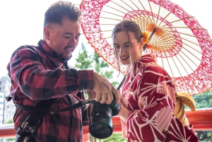Asakusa Kimono fotograferingstur