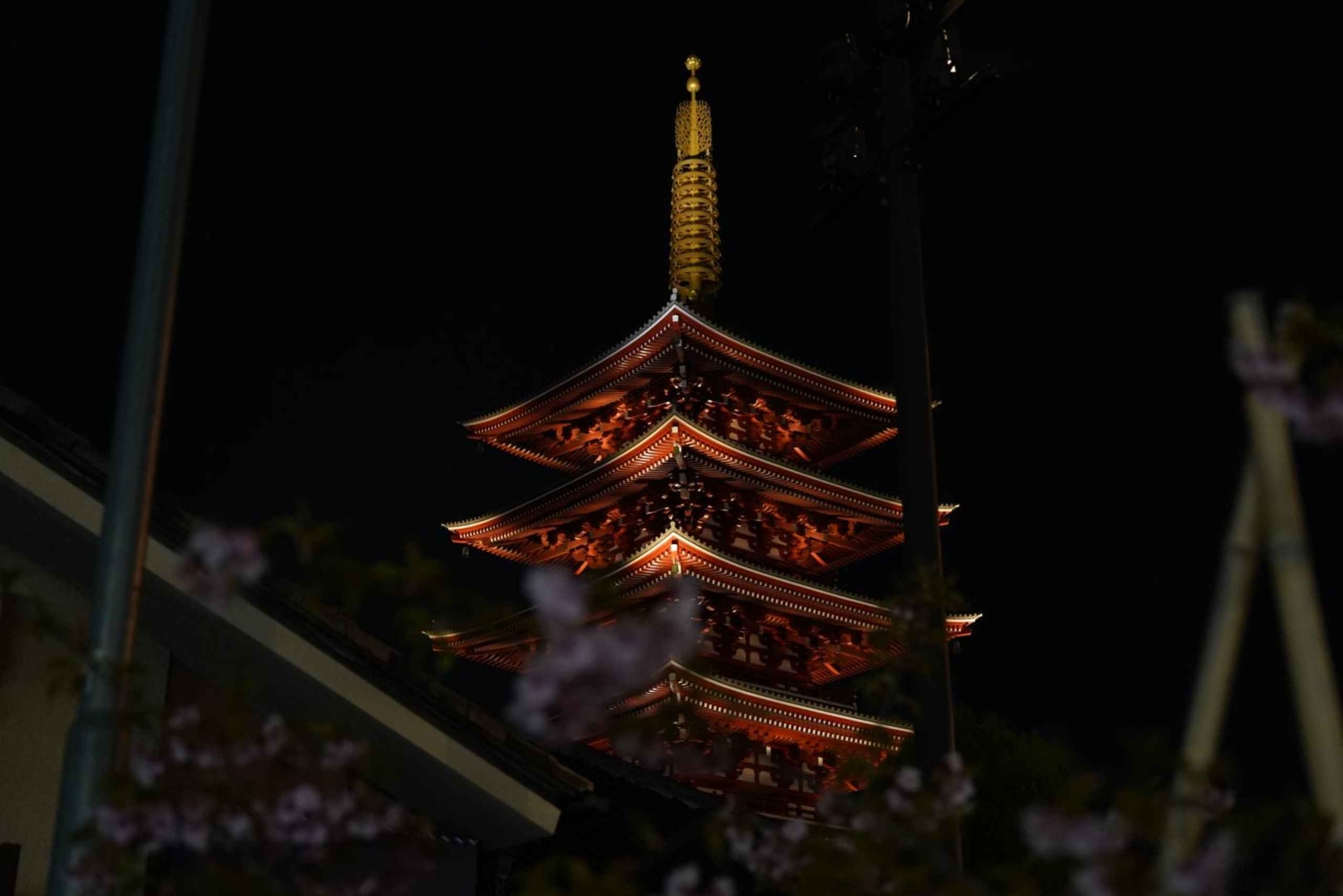Asakusa: omvisning til fots på kvelden med engelsktalende guide