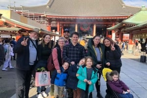 Asakusa: El tour gastronómico familiar nº 1 de Tokio