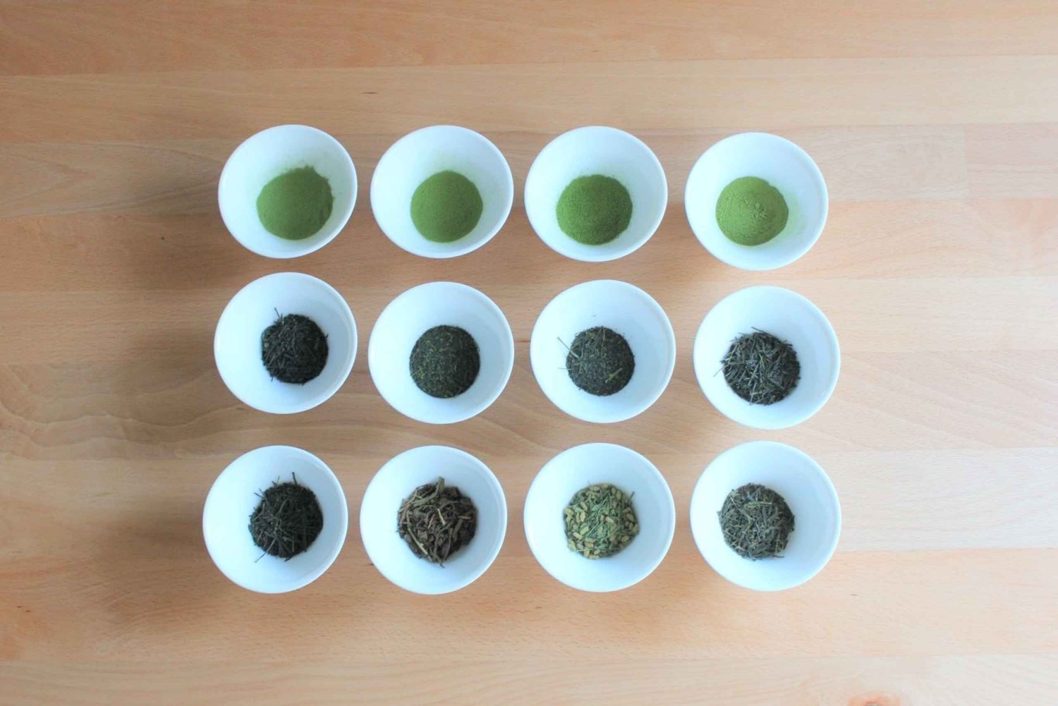 Authentische japanische Teeverkostung: Sencha, Matcha und Gyokuro