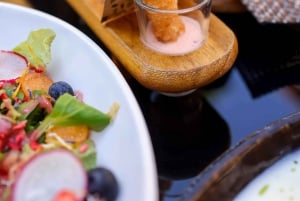 Tour gastronomico autentico di Ueno e del mercato di Ameyoko