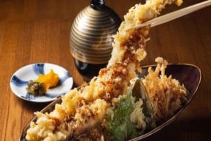 Tour gastronomico autentico di Ueno e del mercato di Ameyoko