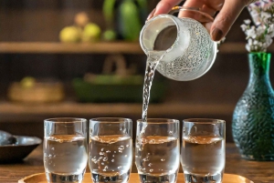 Cata informal de sake japonés y experiencia de aperitivos, Kabukicho