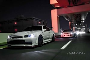 Частный JDM-тур по Дайкоку и Токио на 700-сильном R34 GT-R или Evo8