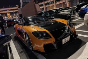 Tokyo: Legendarisk JDM CAR TOUR Daikoku Underground Meetup