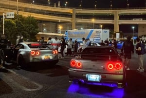 Tokyo: Legendarisk JDM CAR TOUR Daikoku Underground Meetup