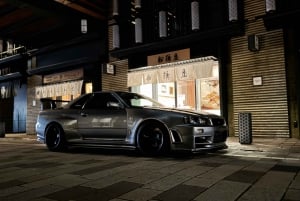 Частный JDM-тур по Дайкоку и Токио на 700-сильном R34 GT-R или Evo8