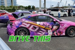 Tokyo : visite guidée des voitures JDM à Daikoku avec une GT-R35 de 600 ch