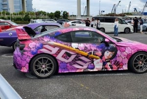 Tokyo : visite guidée des voitures JDM à Daikoku avec une GT-R35 de 600 ch