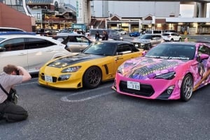 Tokyo : visite guidée des voitures JDM à Daikoku avec une GT-R35 de 600 ch