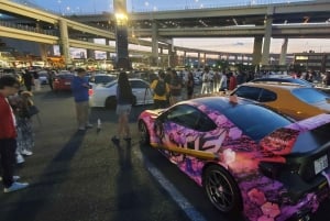 Tokyo : visite guidée des voitures JDM à Daikoku avec une GT-R35 de 600 ch