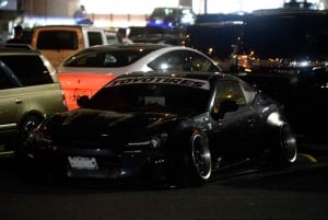 Tokyo : visite guidée des voitures JDM à Daikoku avec une GT-R35 de 600 ch
