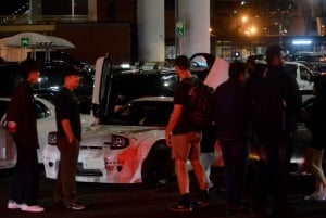 Tokyo : visite guidée des voitures JDM à Daikoku avec une GT-R35 de 600 ch