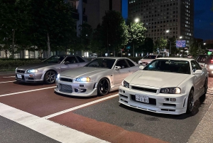 Daikoku & Tokyo Private JDM Tour by Tuned R34 , R35 GT-R