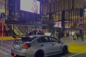 Tokyo: Tour privato di Daikoku PA e Shibuya in una SUBARU STI JDM