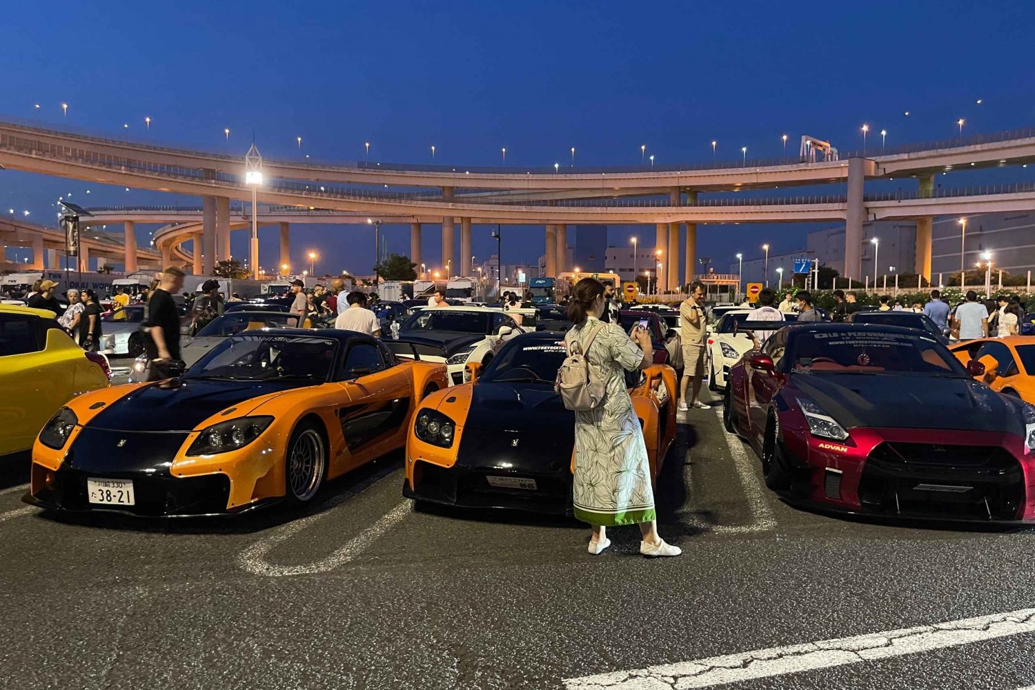 Daikoku Parking Area : JDM car meet tour by a local Japanese