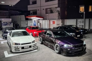 Daikoku & Tokyo Private JDM Tour med 700 HK R34 GT-R