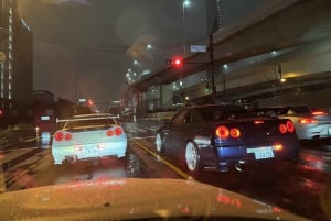 Daikoku & Tokyo Private JDM Tour by Tuned R34 , R35 GT-R