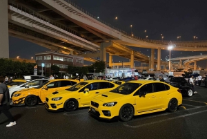 EVO, WRX, Skyline – JDM Night Run al Daikoku Car Meet