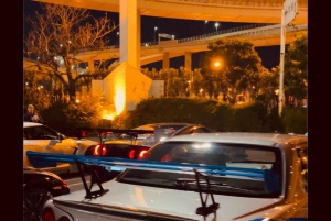EVO, WRX, Skyline – JDM Night Run al Daikoku Car Meet