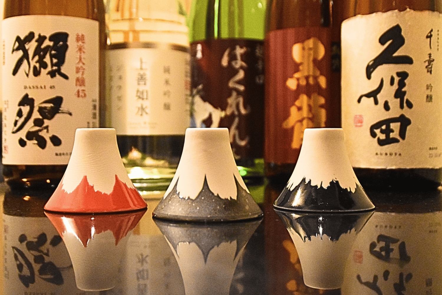 Doświadczenie w porównywaniu sake i przysmaków w shinjyuku