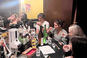 Doświadczenie w porównywaniu sake i przysmaków w shinjyuku