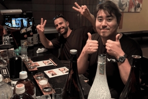 Doświadczenie w porównywaniu sake i przysmaków w shinjyuku