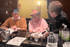 Doświadczenie w porównywaniu sake i przysmaków w shinjyuku