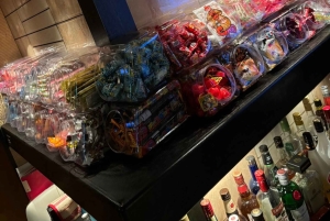 Doświadczenie w porównywaniu sake i przysmaków w shinjyuku