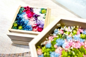 Experiência de criar um minijardim japonês adornado com flores