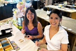 Experiência de criar um minijardim japonês adornado com flores