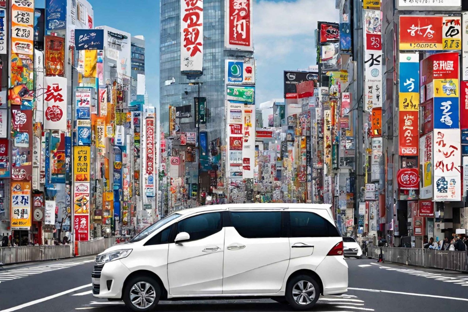Tokyos 5-timers privatbiltur med flyplasstransport NRT/HND