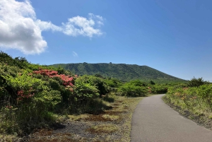Känn vulkanen genom att vandra på Mt.Mihara