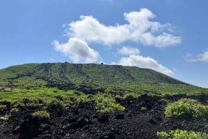 Känn vulkanen genom att vandra på Mt.Mihara