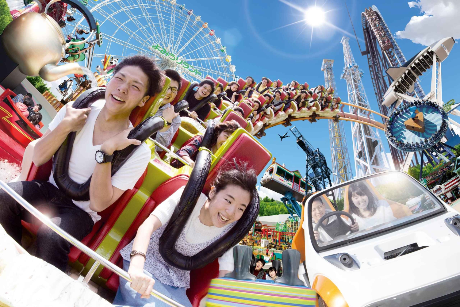 (Для зарубежных гостей) Токио: билет в парк развлечений Yomiuri Land