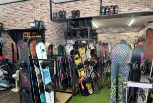 From Tokyo 2-day ski & snowboard tour with rentals