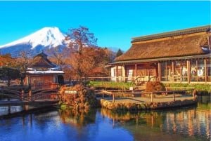 Tour del Monte Fuji: 6 luoghi imperdibili, Lago Kawaguchi, Oshino Hakkai