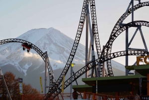 Depuis Tokyo : Région du mont Fuji - FujiQ - Lac Kawaguchiko - Pagode Chureito