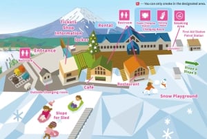 Desde Tokio: Excursión de un Día de Esquí de Invierno en la Estación Nieve Fujiyama Yeti