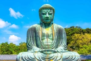 Depuis Tokyo : Visite en bus d'une journée à Kamakura et Enoshima