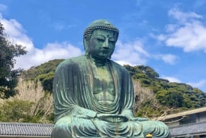 Depuis Tokyo : Visite en bus d'une journée à Kamakura et Enoshima