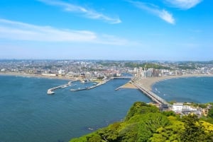 Depuis Tokyo : Visite en bus d'une journée à Kamakura et Enoshima