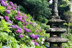 Depuis Tokyo : Visite en bus d'une journée à Kamakura et Enoshima