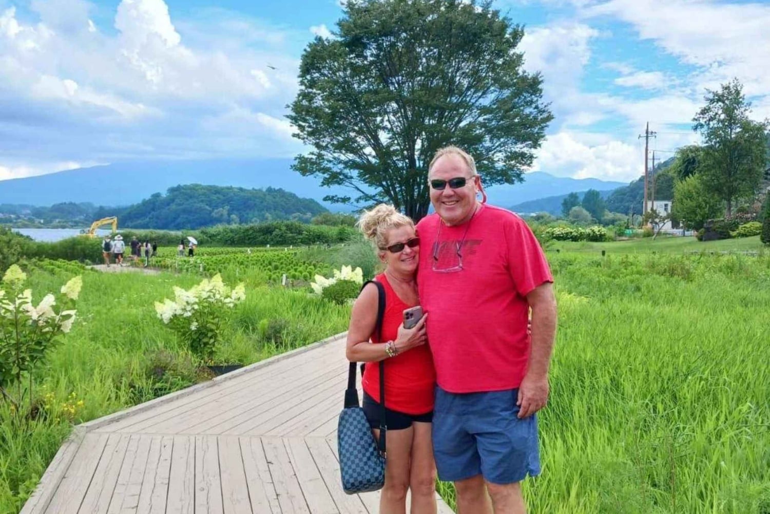 Fra Tokyo: privat dagsomvisning til Fuji-fjellet i luksuriøs Land Cruiser